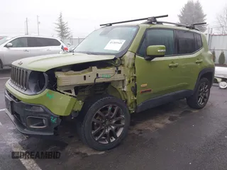 2016 Jeep Renegade Latitude with VIN ZACCJBBT6GPD56227, listed as a IAAI auction lot 41285549 with 107,906 mi miles and . Bid and sale history available at DreamBid. Image 2.
