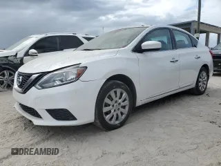 2018 Nissan Sentra S with VIN 3N1AB7AP0JY319301, listed as a Copart auction lot 55420045 with 35,761 mi miles and Salvage Title. Bid and sale history available at DreamBid. Image 1.