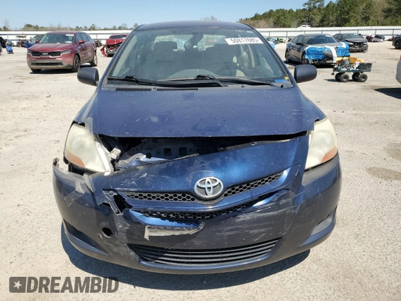 2008 Toyota Yaris with VIN JTDBT903981216532, listed as a Copart auction lot 50817685 with 177,015 mi miles and Salvage Title. Bid and sale history available at DreamBid. Image 5.