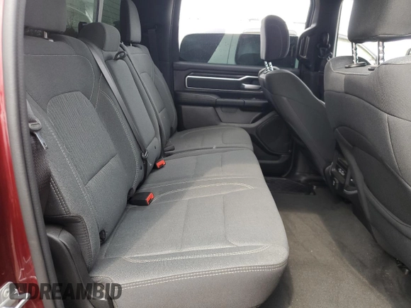2022 Ram 1500 Big Horn with VIN 1C6SRFFT3NN318490, listed as a Copart auction lot 59371225 with 35,339 mi miles and Salvage title. Bid and sale history available at DreamBid. Image 10.