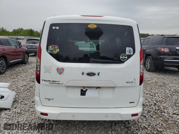 2016 Ford Transit Connect XLT z VIN NM0GE9F73G1241884, wystawiony jako Copart lot #56696495 z przebiegiem 131 929 mil mil oraz Czysty tytuł • Clean title. Historia ofert i sprzedaży dostępna na DreamBid. Obrazek 6.