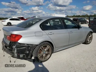 2015 BMW 3 Series 328i xDrive with VIN WBA3B5C51FF963410, listed as a Copart auction lot 85980084 with 122,385 mi miles and Salvage Title. Bid and sale history available at carsss.com. Image 3.