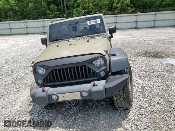 2017 Jeep Wrangler Unlimited Sport with VIN 1C4BJWDG3HL570469, listed as a Copart auction lot 60598025 with 83,261 mi miles and Salvage title. Bid and sale history available at DreamBid. Image 15.