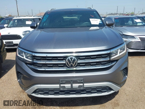 2022 Volkswagen Atlas SE с VIN 1V2JE2CA4NC201054, выставлен на аукционе IAAI как лот 41920943 с пробегом 68 407 миль миль и . История ставок и продаж доступна на DreamBid. Изображение 6.