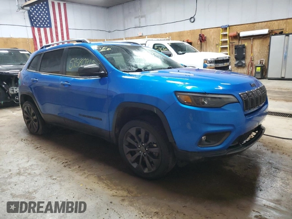 2021 Jeep Cherokee Latitude Lux с VIN 1C4PJMMX1MD218943, выставлен на аукционе Copart как лот 59580925 с пробегом 32 322 миль миль и Списание • Salvage title. История ставок и продаж доступна на DreamBid. Изображение 4.