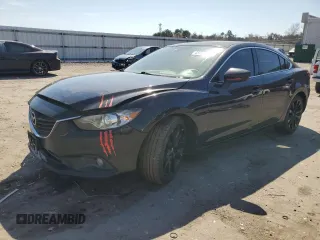 2015 Mazda 6 i Grand Touring with VIN JM1GJ1W5XF1221158, listed as a Copart auction lot 48769015 with 194,603 mi miles and Clean Title. Bid and sale history available at carsss.com. Image 1.