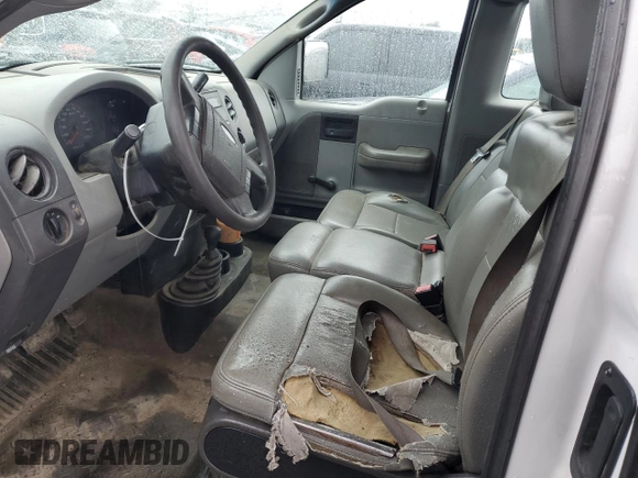 2007 Ford F-150 XL with VIN 1FTRF14WX7NA48855, listed as a Copart auction lot 49223495 with 195,957 mi miles and Clean title. Bid and sale history available at DreamBid. Image 7.