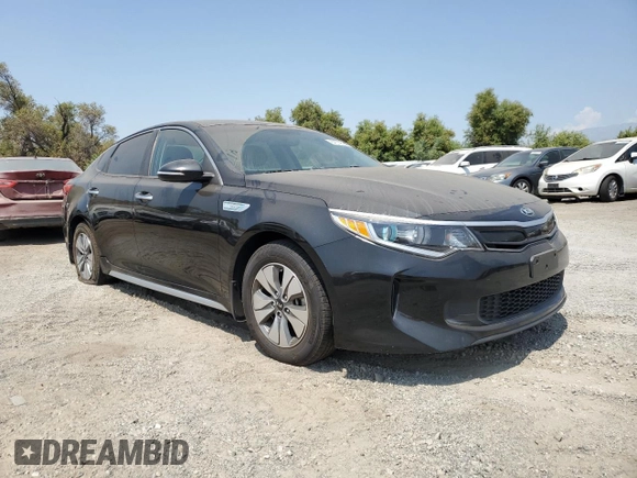 2018 Kia Optima Hybrid Premium with VIN KNAGT4LE1J5020795, listed as a Copart auction lot 64109534 with 112,941 mi miles and Salvage Title. Bid and sale history available at carsss.com. Image 1.