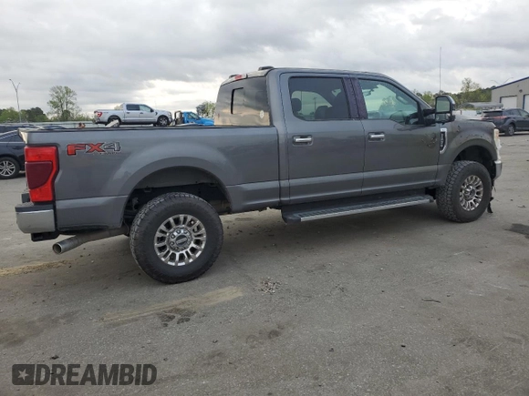 2021 Ford F-250 XL with VIN 1FT7W2BN6MED67494, listed as a Copart auction lot 51428815 with 54,289 mi miles and Salvage title. Bid and sale history available at DreamBid. Image 3.