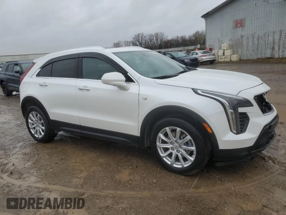 2022 Cadillac XT4 AWD Luxury with VIN 1GYFZBR43NF169994, listed as a Copart auction lot 80216334 with 49,224 mi miles and Non Repairable. Bid and sale history available at carsss.com. Image 4.