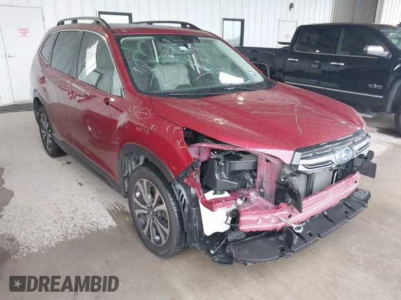 2022 Subaru Forester Limited z VIN JF2SKANC4NH461000, wystawiony jako IAAI lot #41903656 z przebiegiem 40 667 mil mil oraz . Historia ofert i sprzedaży dostępna na DreamBid. Obrazek 1.