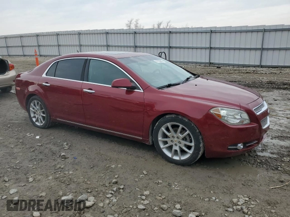 2011 Chevrolet Malibu LTZ with VIN 1G1ZE5E16BF241741, listed as a Copart auction lot 51133865 with 159,778 mi miles and Non Repairable. Bid and sale history available at DreamBid. Image 4.