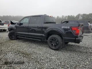 2024 Ford F-150 STX with VIN 1FTFW2L52RFB08450, listed as a Copart auction lot 44834165 with 15,026 mi miles and Salvage Title. Bid and sale history available at carsss.com. Image 2.