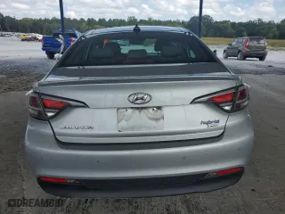 2017 Hyundai Sonata Hybrid Limited with VIN KMHE34L34HA066580, listed as a Copart auction lot 77194564 with 97,596 mi miles and Salvage Title. Bid and sale history available at carsss.com. Image 6.