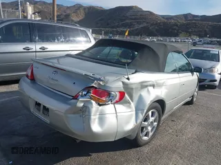 2002 Toyota Solara SE with VIN 2T1FF28P62C589845, listed as a IAAI auction lot 41600601 with 117,127 mi miles and . Bid and sale history available at DreamBid. Image 4.