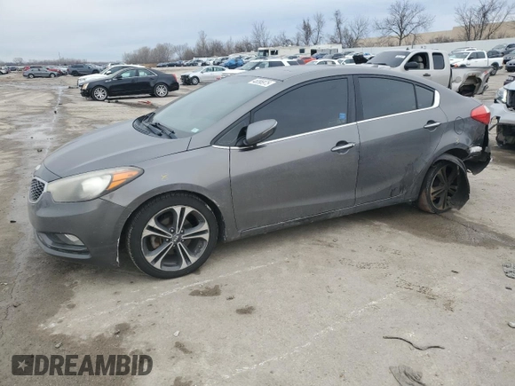 2014 Kia Forte EX with VIN KNAFZ4A81E5078791, listed as a Copart auction lot 46896975 with 148,551 mi miles and Salvage Title. Bid and sale history available at carsss.com. Image 1.