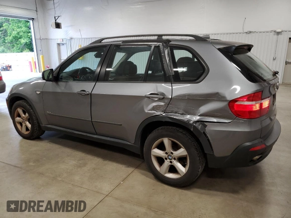 2008 BMW X5 3.0si z VIN 5UXFE43528L022455, wystawiony jako Copart lot #61400064 z przebiegiem 177 525 mil mil oraz Szkoda całkowita • Salvage title. Historia ofert i sprzedaży dostępna na DreamBid. Obrazek 2.