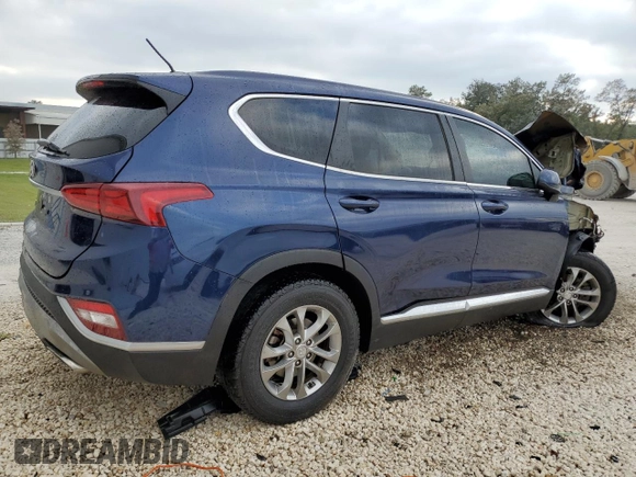 2019 Hyundai Santa Fe SE with VIN 5NMS23AD8KH101571, listed as a Copart auction lot 78020904 with 135,791 mi miles and Non Repairable. Bid and sale history available at DreamBid. Image 3.