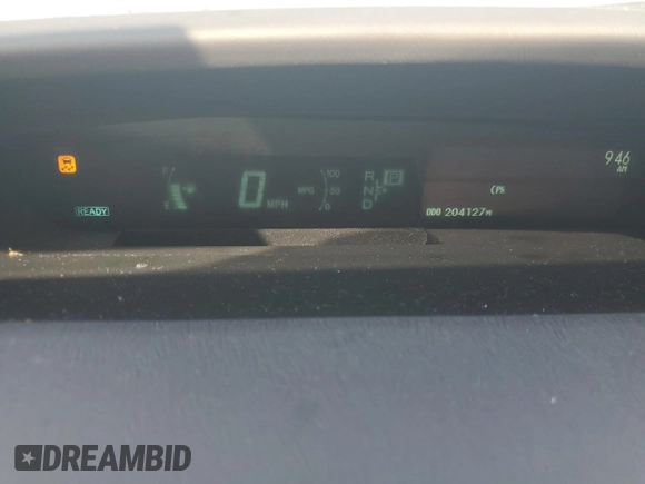 2011 Toyota Prius I with VIN JTDKN3DU1B0271421, listed as a Copart auction lot 54154605 with 204,127 mi miles and Salvage Title. Bid and sale history available at DreamBid. Image 9.