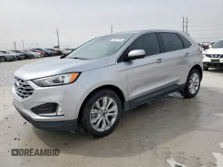 2022 Ford Edge Titanium with VIN 2FMPK4K91NBA45560, listed as a Copart auction lot 51327155 with 62,202 mi miles and Clean title. Bid and sale history available at DreamBid. Image 1.