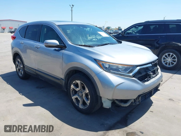 2019 Honda CR-V EX with VIN 5J6RW1H57KA029725, listed as a IAAI auction lot 41923839 with 78,136 mi miles. Bid and sale history available at carsss.com. Image 1.