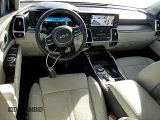 2023 Kia Sorento SX Prestige with VIN KNDRMDLH9P5205172, listed as a Copart auction lot 76367494 with 17,821 mi miles and Salvage title. Bid and sale history available at DreamBid. Image 8.