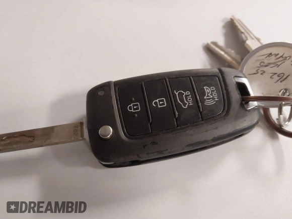 2019 Hyundai Santa Fe SE with VIN 5NMS23AD1KH063472, listed as a IAAI auction lot 41375650 with 64,496 mi miles and . Bid and sale history available at DreamBid. Image 11.