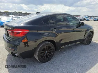 2016 BMW X6 xDrive50i z VIN 5UXKU6C57G0R34222, wystawiony jako Copart lot #57618755 z przebiegiem 133 501 mil mil oraz Czysty tytuł • Clean title. Historia ofert i sprzedaży dostępna na DreamBid. Obrazek 3.
