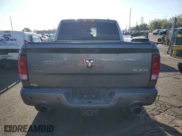 2012 Ram 1500 Sport with VIN 1C6RD7MT8CS150205, listed as a Copart auction lot 56344105 with 145,400 mi miles and Salvage title. Bid and sale history available at DreamBid. Image 6.