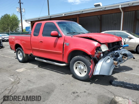2001 Ford F-150 XL with VIN 1FTRX18L01NA40686, listed as a Copart auction lot 56544205 with Not provided miles and Salvage title. Bid and sale history available at DreamBid. Image 4.