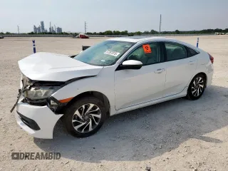 2017 Honda Civic EX z VIN 19XFC2F78HE064985, wystawiony jako Copart lot #57287015 z przebiegiem Nie podano mil oraz Szkody całkowita. Historia ofert i sprzedaży dostępna na DreamBid. Obrazek 1.