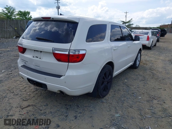 2011 Dodge Durango Heat with VIN 1D4RE3GG0BC733537, listed as a IAAI auction lot 42160308 with 275,318 mi miles and . Bid and sale history available at carsss.com. Image 4.