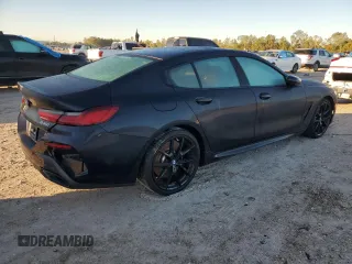 2024 BMW 8 Series 840i with VIN WBAGV2C03RCN18605, listed as a Copart auction lot 81984784 with 0 mi miles and Salvage Title. Bid and sale history available at carsss.com. Image 3.