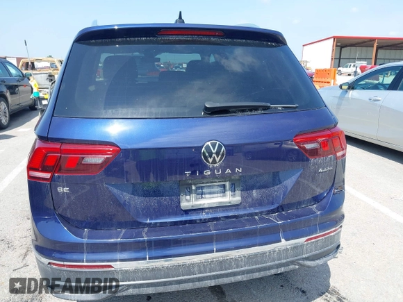 2022 Volkswagen Tiguan SE с VIN 3VV2B7AX7NM135263, выставлен на аукционе IAAI как лот 42632738 с пробегом 35 378 миль миль и . История ставок и продаж доступна на DreamBid. Изображение 18.
