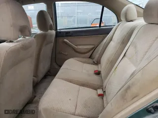 2003 Honda Civic DX with VIN 2HGES16453H906694, listed as a Copart auction lot 60205664 with 379,495 mi miles and Clean Title. Bid and sale history available at carsss.com. Image 10.