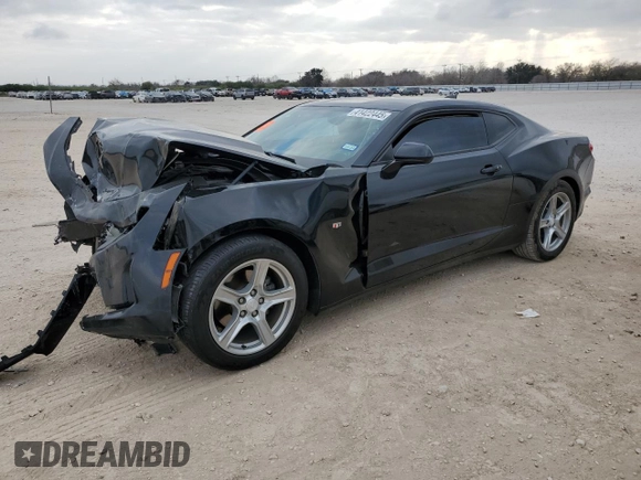 2019 Chevrolet Camaro 1LS with VIN 1G1FB1RX9K0122698, listed as a Copart auction lot 41422445 with 97,937 mi miles and Salvage Title. Bid and sale history available at carsss.com. Image 1.