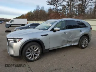 2024 Mazda CX-90 3.3 Turbo Premium with VIN JM3KKDHD0R1122079, listed as a Copart auction lot 45634405 with 29,574 mi miles and Salvage Title. Bid and sale history available at carsss.com. Image 1.