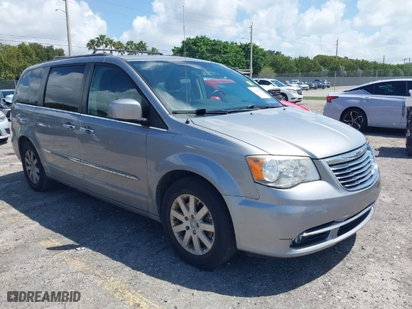 2014 Chrysler Town & Country Touring with VIN 2C4RC1BG6ER463885, listed as a IAAI auction lot 41943602 with 154,815 mi miles. Bid and sale history available at carsss.com. Image 1.