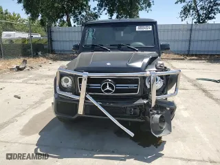2015 Mercedes-Benz G-Class G 63 AMG with VIN WDCYC7DF5FX233898, listed as a Copart auction lot 60084024 with 66,203 mi miles and Salvage Title. Bid and sale history available at carsss.com. Image 12.