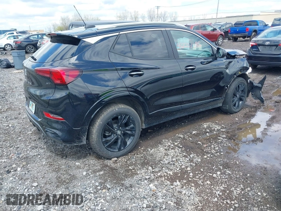2024 Buick Encore GX Sport Touring with VIN KL4AMDSL0RB098014, listed as a IAAI auction lot 42201685 with 36,449 mi miles and . Bid and sale history available at DreamBid. Image 4.