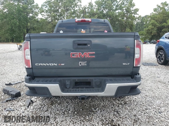 2017 GMC Canyon 2WD SLT z VIN 1GTG5DEN3H1157748, wystawiony jako Copart lot #67130764 z przebiegiem 78 762 mil mil oraz Szkody całkowita. Historia ofert i sprzedaży dostępna na DreamBid. Obrazek 6.