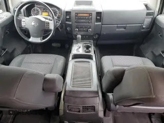 2012 Nissan Titan S with VIN 1N6AA0EC5CN320679, listed as a Copart auction lot 43398135 with 219,604 mi miles and Salvage Title. Bid and sale history available at carsss.com. Image 8.