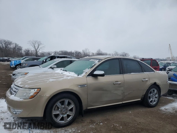 2008 Ford Taurus Limited with VIN 1FAHP25WX8G104690, listed as a Copart auction lot 45486635 with 131,369 mi miles and Salvage Title. Bid and sale history available at DreamBid. Image 1.