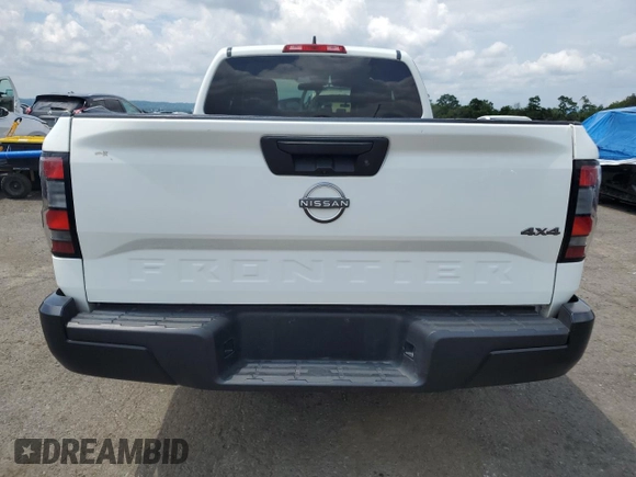 2023 Nissan Frontier S with VIN 1N6ED1CM1PN609767, listed as a Copart auction lot 64793675 with 36,700 mi miles and Salvage title. Bid and sale history available at DreamBid. Image 6.