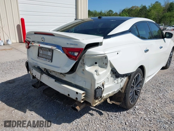 2017 Nissan Maxima S with VIN 1N4AA6AP8HC417480, listed as a IAAI auction lot 41995301 with 183,173 mi miles and . Bid and sale history available at DreamBid. Image 6.