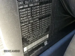 2017 Land Rover Discovery HSE with VIN SALRRBBV6HA023525, listed as a Copart auction lot 73611584 with 110,910 mi miles and Salvage Title. Bid and sale history available at carsss.com. Image 16.