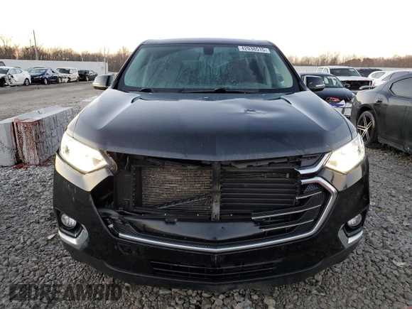 2019 Chevrolet Traverse LT Cloth z VIN 1GNERGKW0KJ142407, wystawiony jako Copart lot #42038515 z przebiegiem 130 871 mil mil oraz Nie do naprawy • Non repairable. Historia ofert i sprzedaży dostępna na DreamBid. Obrazek 5.