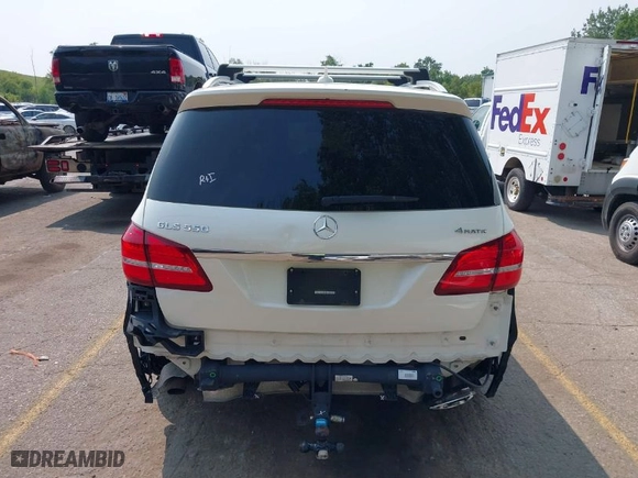 2017 Mercedes-Benz GLS with VIN 4JGDF7DE4HA879647, listed as a IAAI auction lot 39999023 with 97,372 mi miles. Bid and sale history available at carsss.com. Image 17.