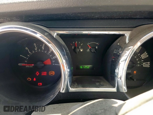 2009 Ford Mustang with VIN 1ZVHT80N095104926, listed as a Copart auction lot 54196705 with 161,252 mi miles and Salvage title. Bid and sale history available at DreamBid. Image 9.