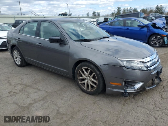 2012 Ford Fusion SEL with VIN 3FAHP0JA0CR226670, listed as a Copart auction lot 53112235 with 146,500 mi miles and Salvage Title. Bid and sale history available at carsss.com. Image 4.